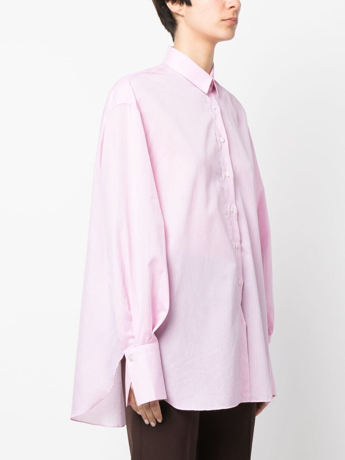 FINAMORE 1925 NAPOLI Shirts Pink Cotton