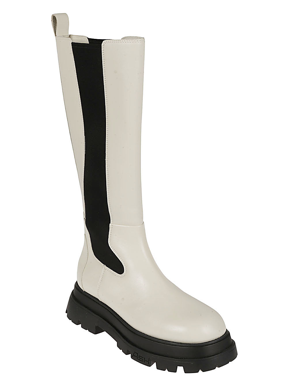 ASH Boots White Upper: Leather