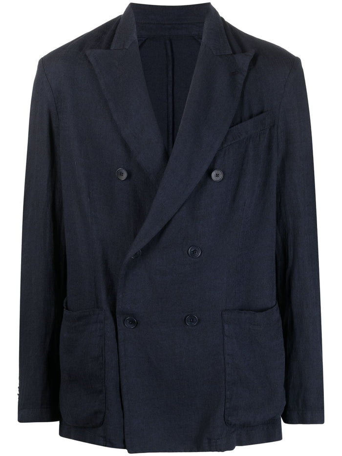 Barena Jackets Blue Cotton