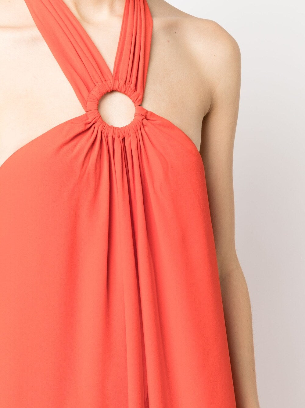 Erika Cavallini Semi-Couture Dresses Red Outer: Acetate
