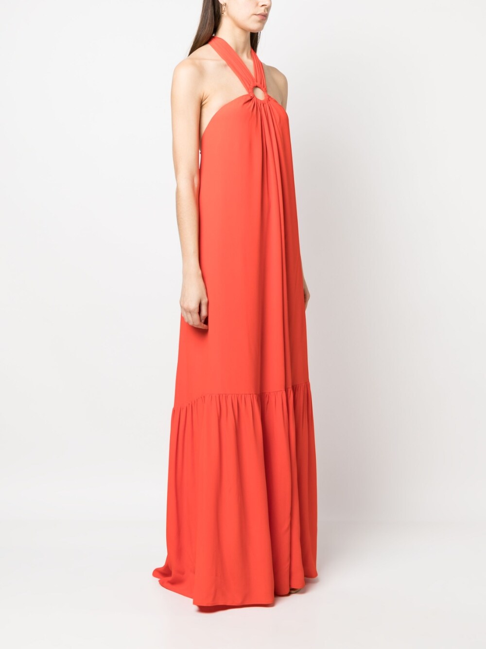 Erika Cavallini Semi-Couture Dresses Red Outer: Acetate