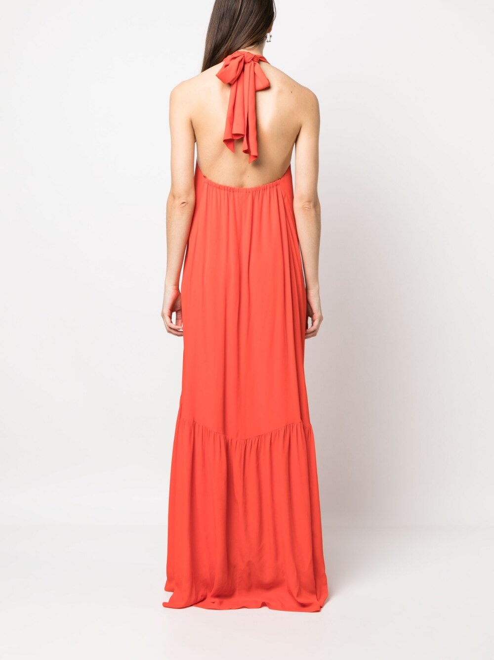 Erika Cavallini Semi-Couture Dresses Red Outer: Acetate