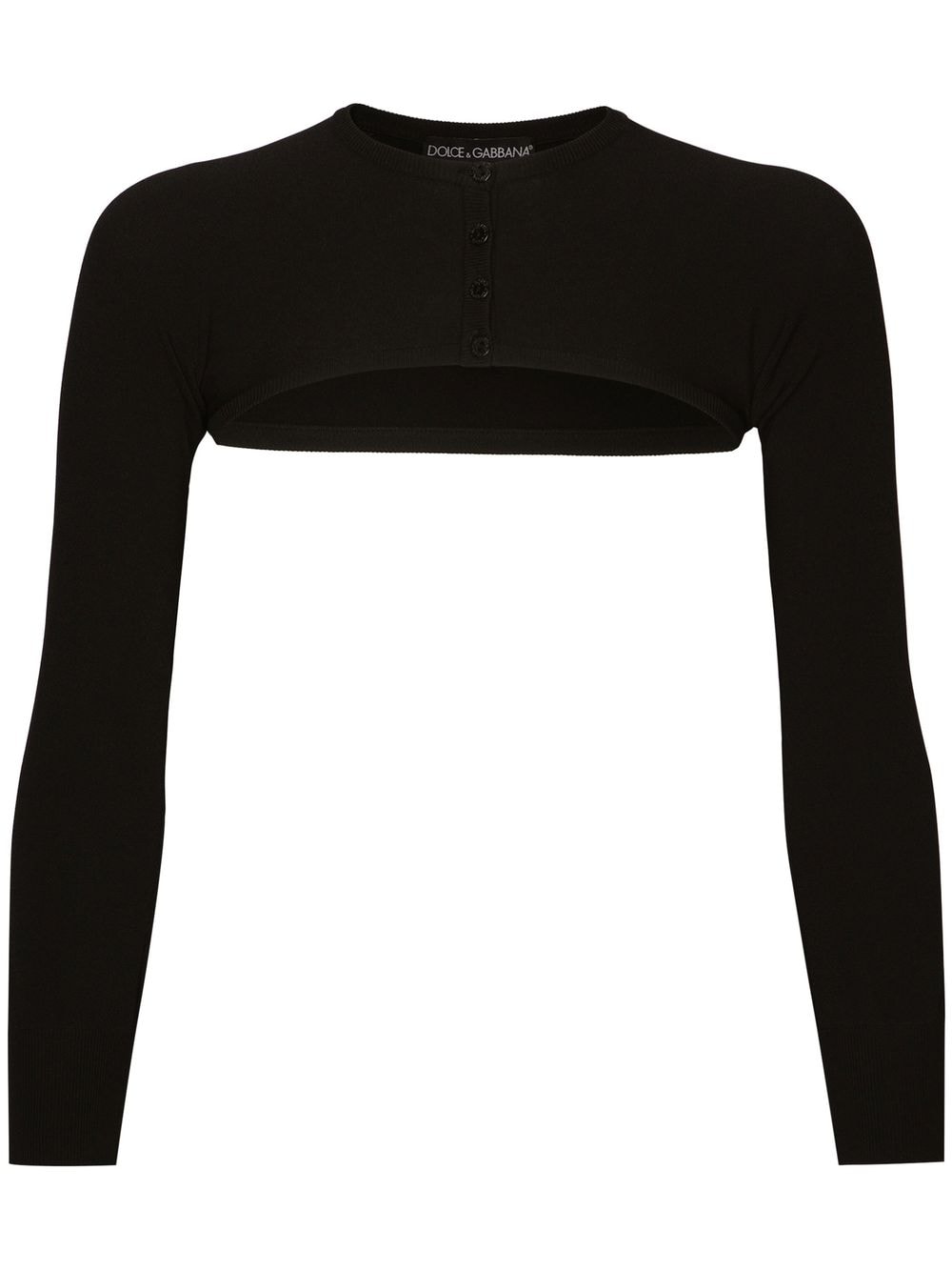 Dolce & Gabbana Sweaters Black Rayon