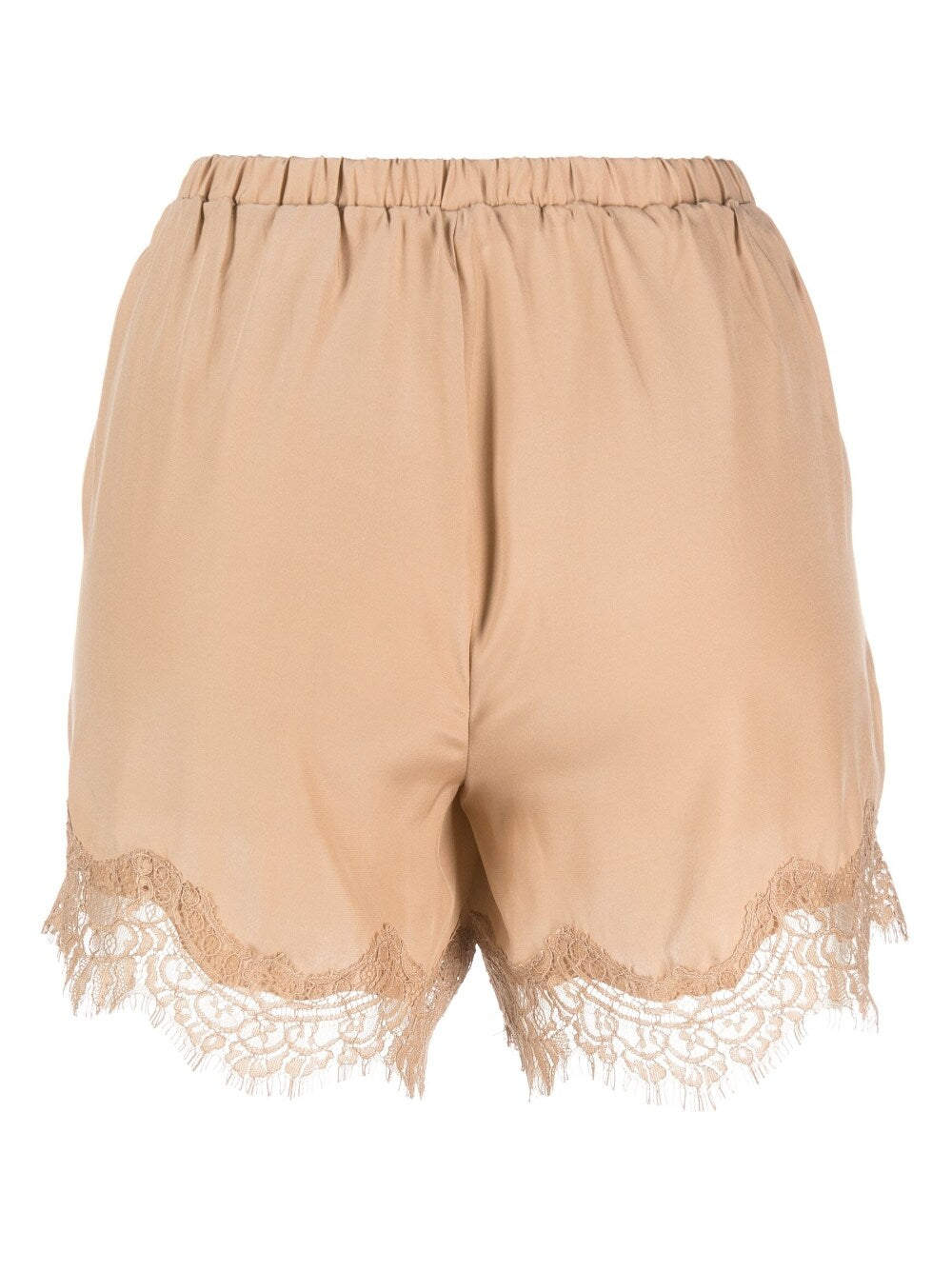 Gold Hawk Shorts Beige Silk