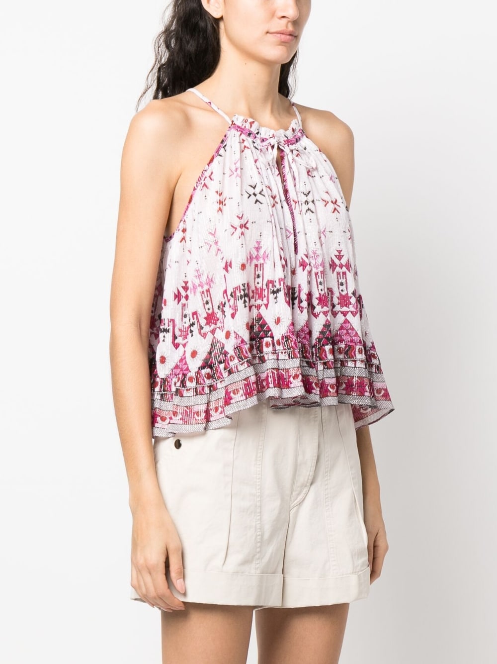 MARANT ETOILE Top White Cotton