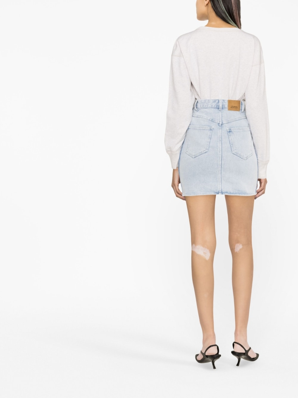 Isabel Marant Skirts Clear Blue Cotton