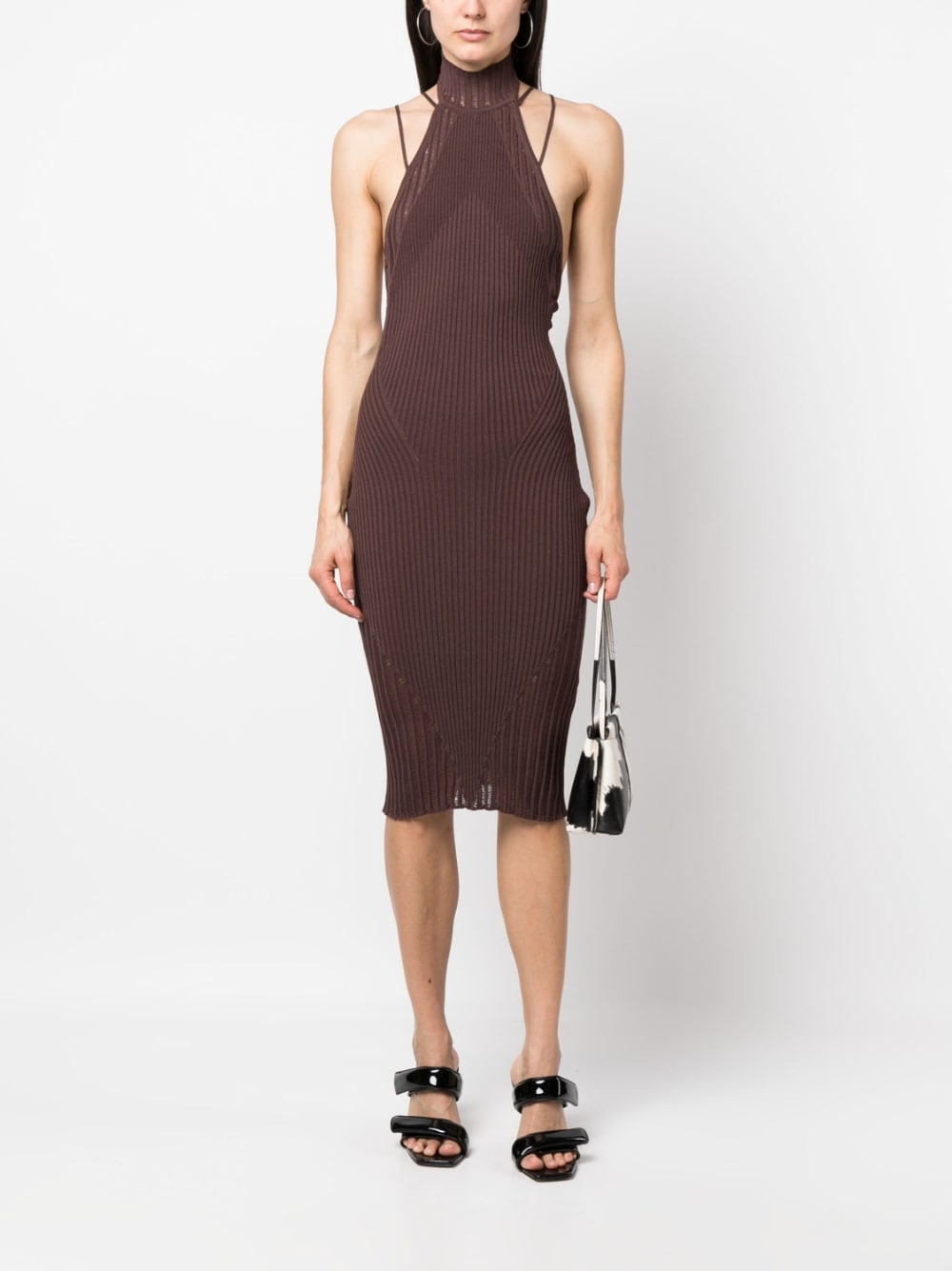 Andrea Adamo Dresses Beige Viscose