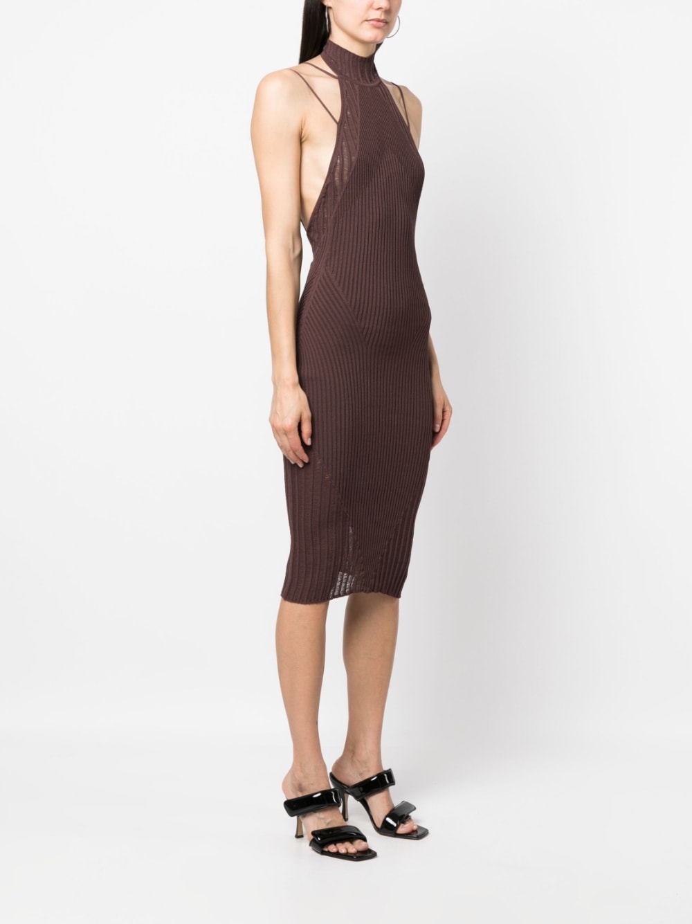 Andrea Adamo Dresses Beige Viscose