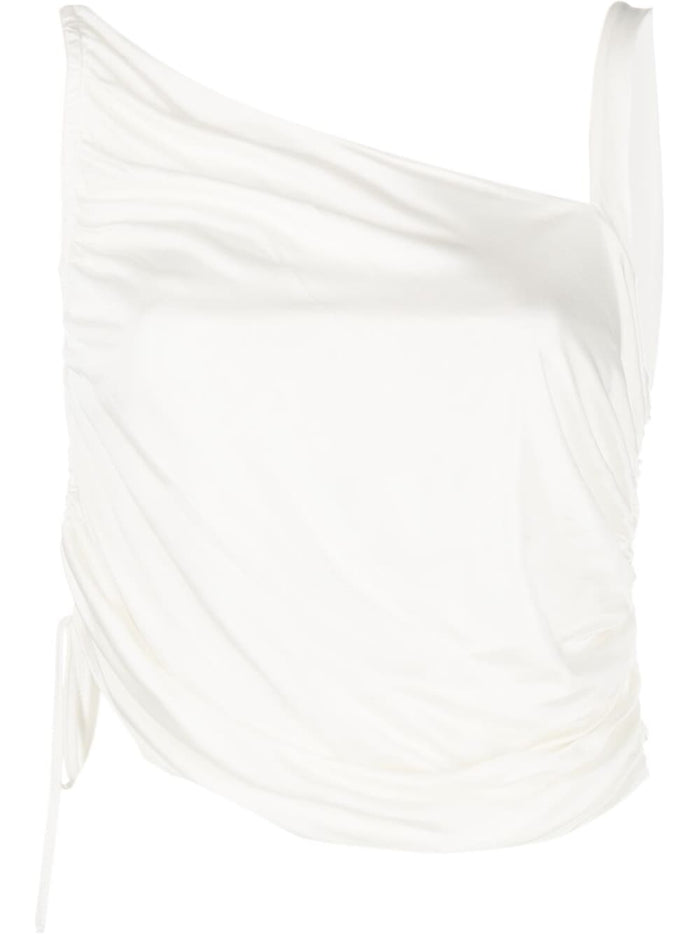 Andrea Adamo Top White Viscose