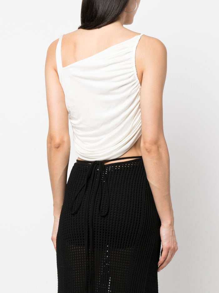 Andrea Adamo Top White Viscose