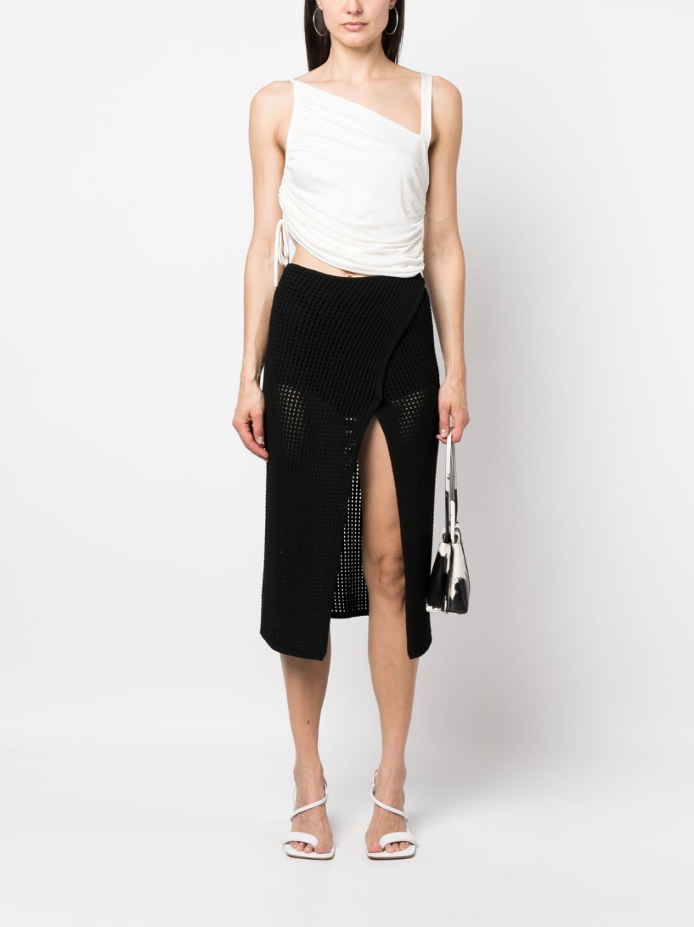 Andrea Adamo Top White Viscose