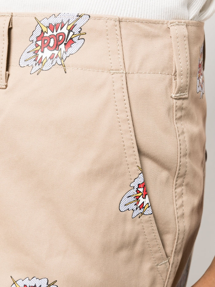 Junya Watanabe Trousers Beige Cotton