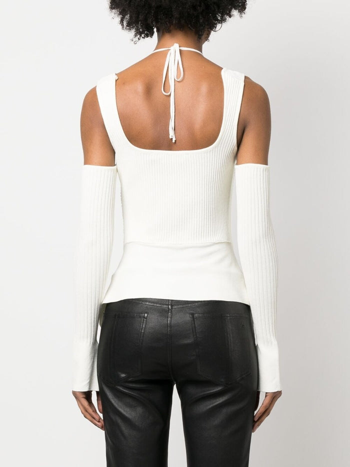 Andrea Adamo Top White Viscose