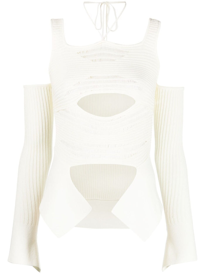 Andrea Adamo Top White Viscose