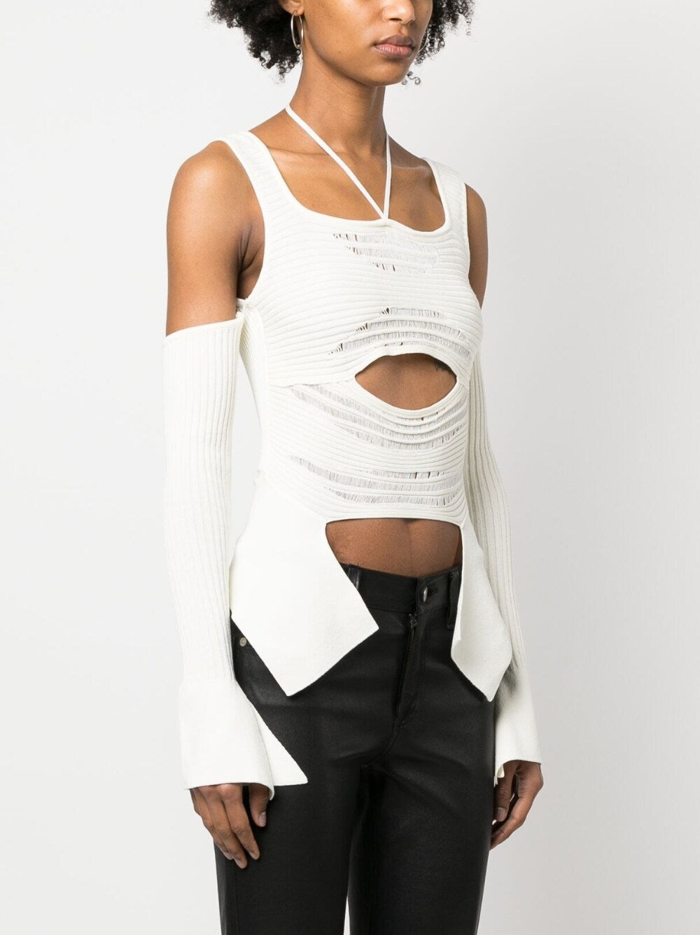Andrea Adamo Top White Viscose