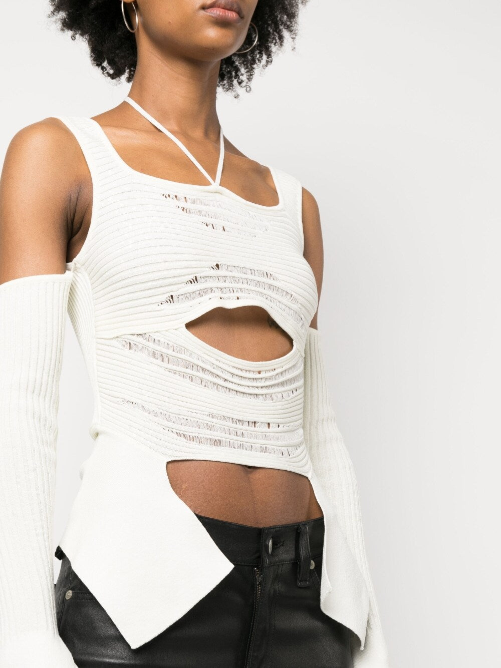 Andrea Adamo Top White Viscose