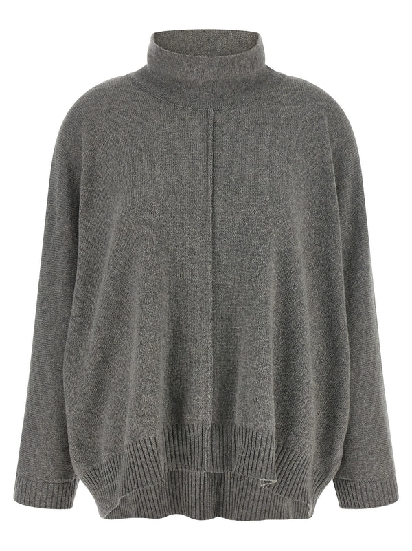 Alberta Ferretti 70% Cashmere sweater in gray