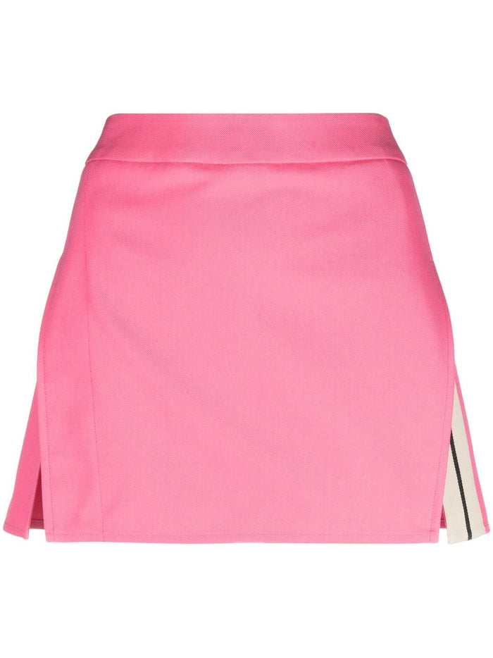 Palm Angels Skirts Fuchsia Cotton
