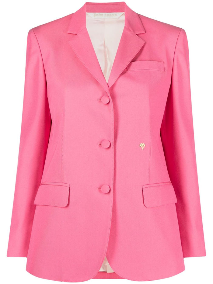Palm Angels Jackets Fuchsia Outer: Cotton