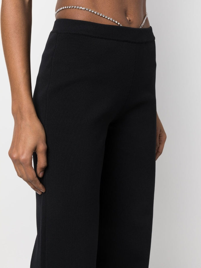 GCDS Trousers Black Polyamide