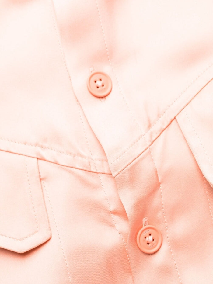Off White Shirts Pink Viscose