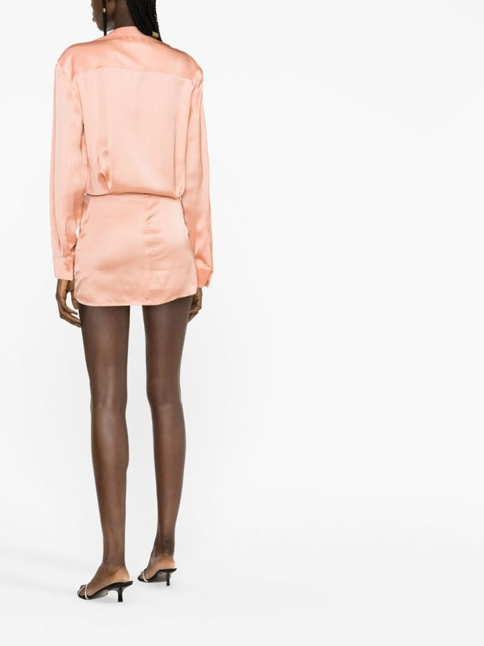 Off White Shirts Pink Viscose