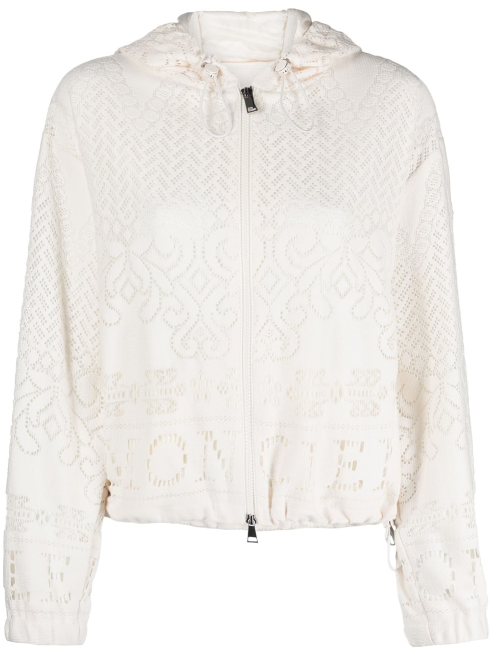 Moncler Coats White Outer: Cotton