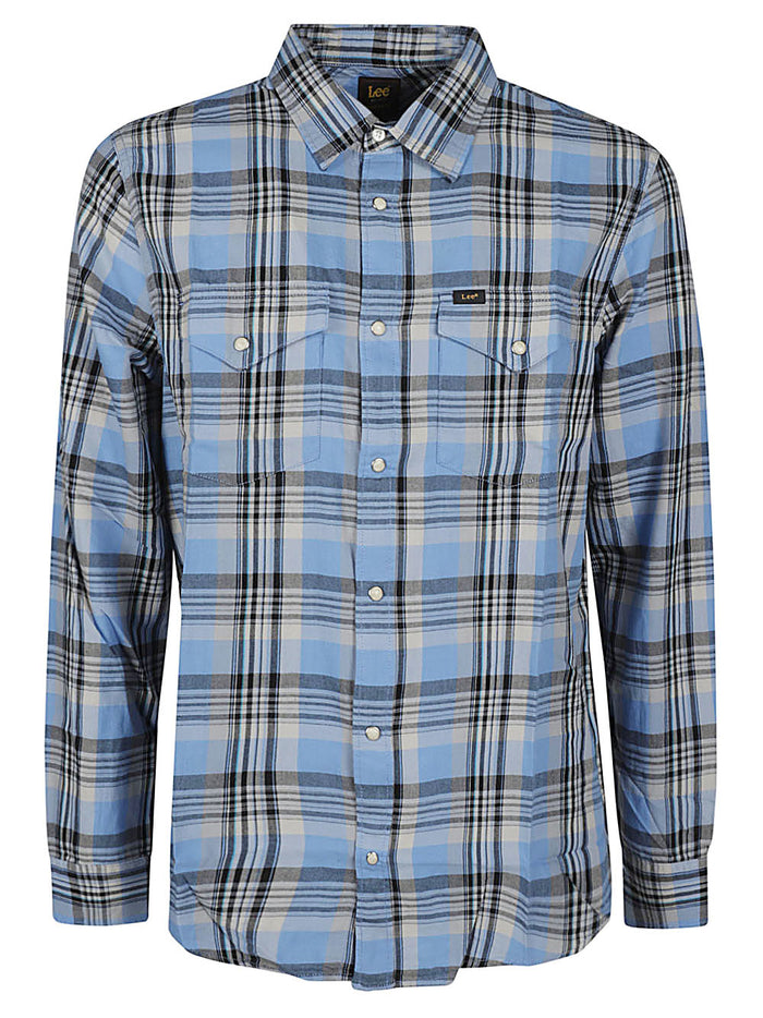 Lee Shirts Clear Blue Main Material: Cotton