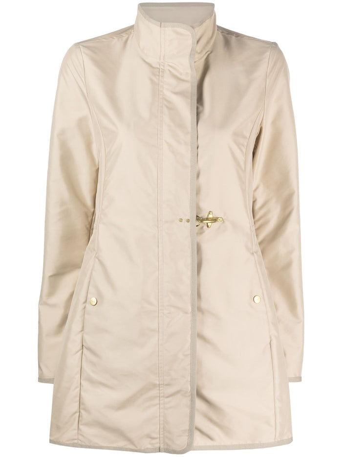 Fay Coats Beige Polyester