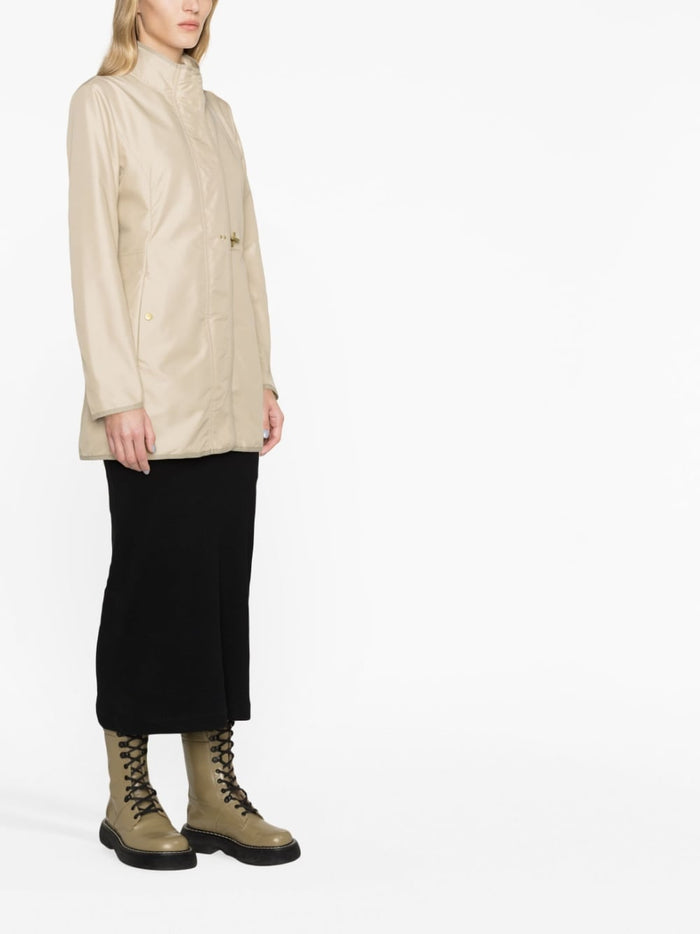Fay Coats Beige Polyester