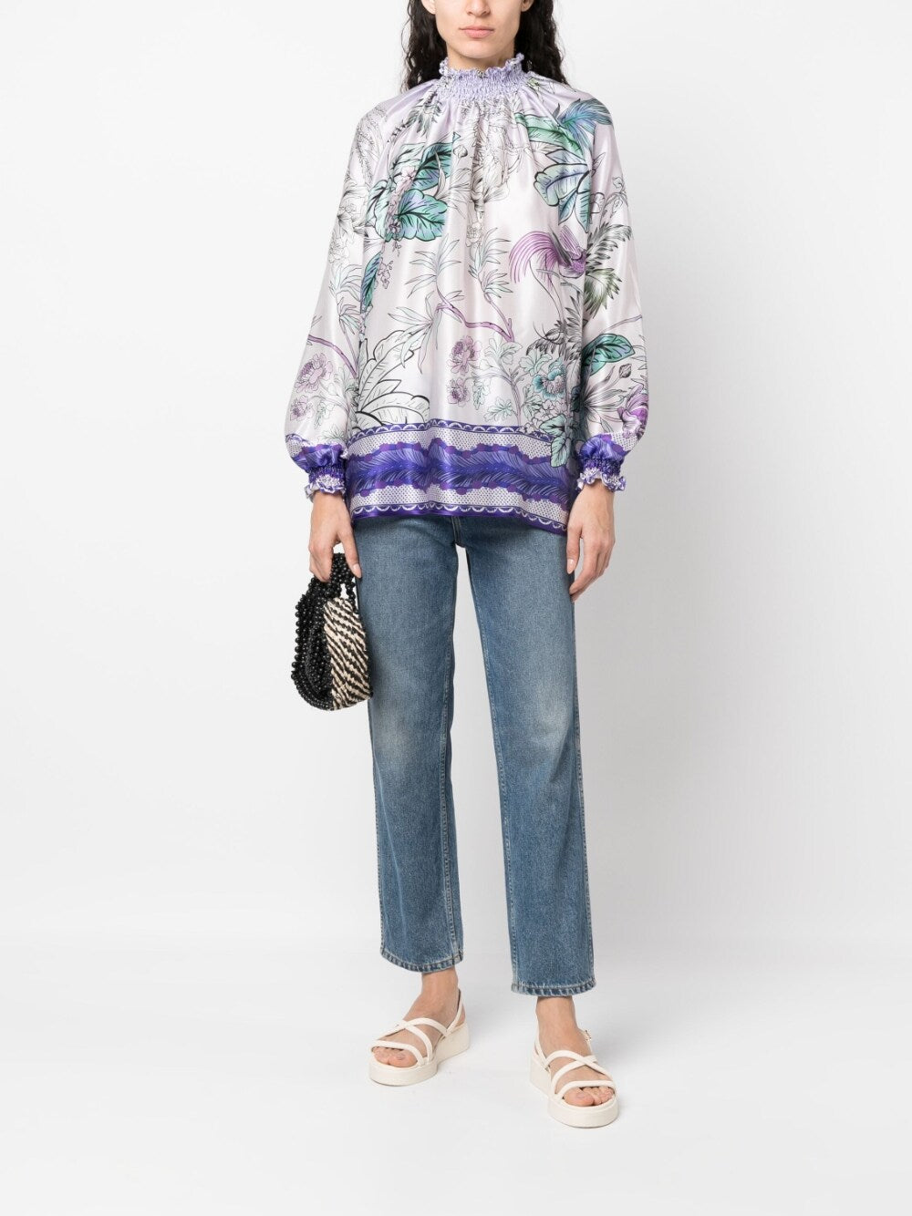 F.R.S . Coats Lilac Silk
