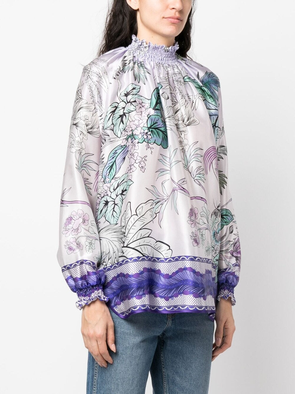 F.R.S . Coats Lilac Silk