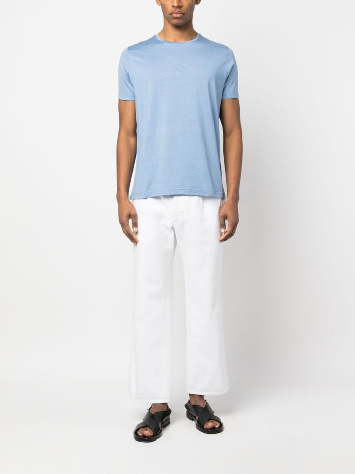Colombo T-Shirts And Polos Clear Blue Silk
