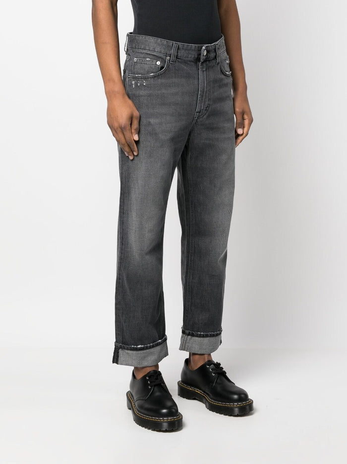 Department5 Trousers Black Cotton