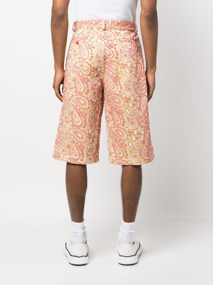 BLUEMARBLE Shorts Red Polyester