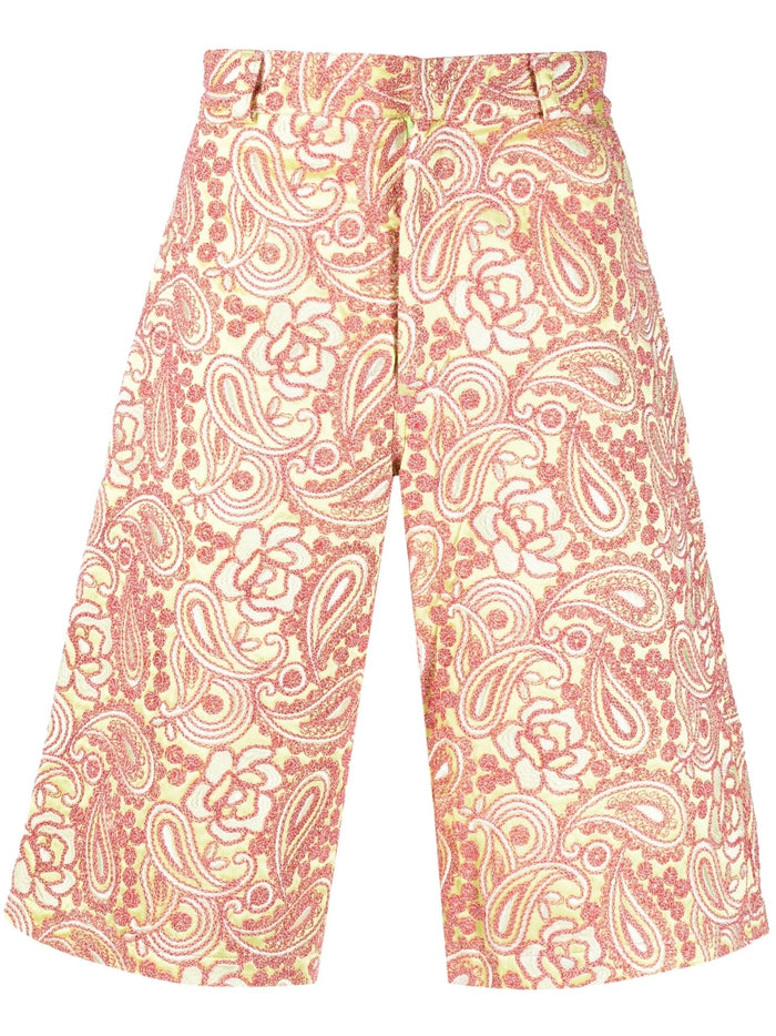 BLUEMARBLE Shorts Red Polyester