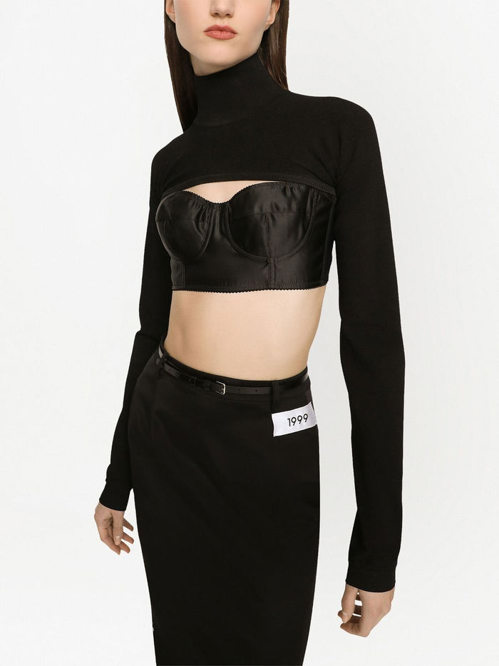 Dolce & Gabbana Sweaters Black Rayon