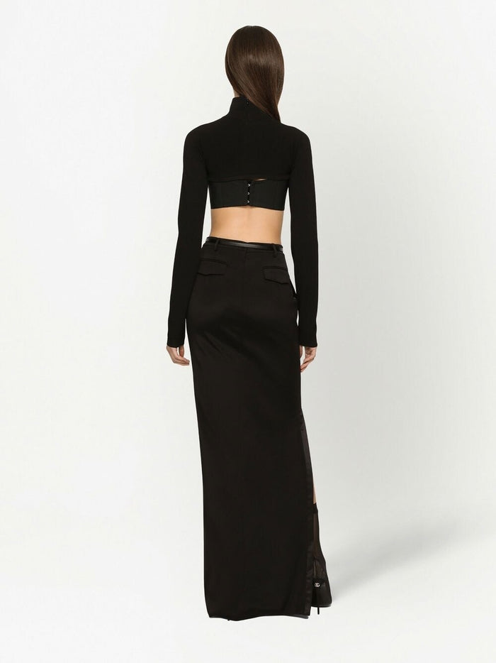 Dolce & Gabbana Sweaters Black Rayon