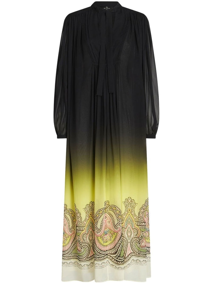 Etro Dresses Black Outer: Silk