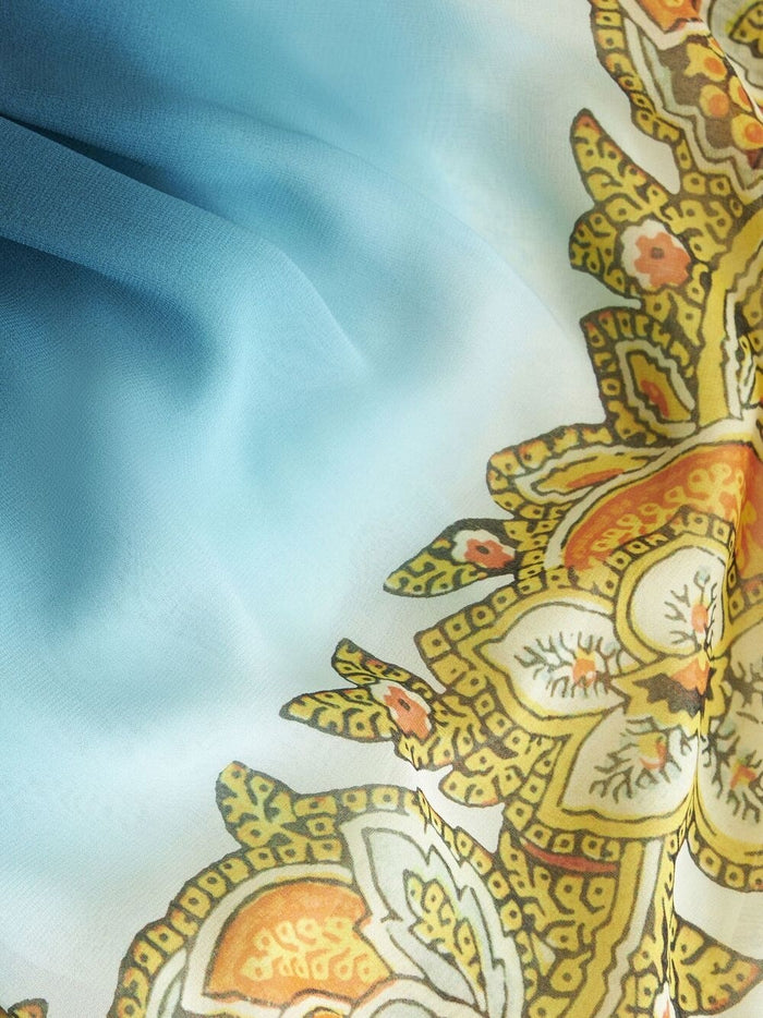 Etro Dresses Blue Silk