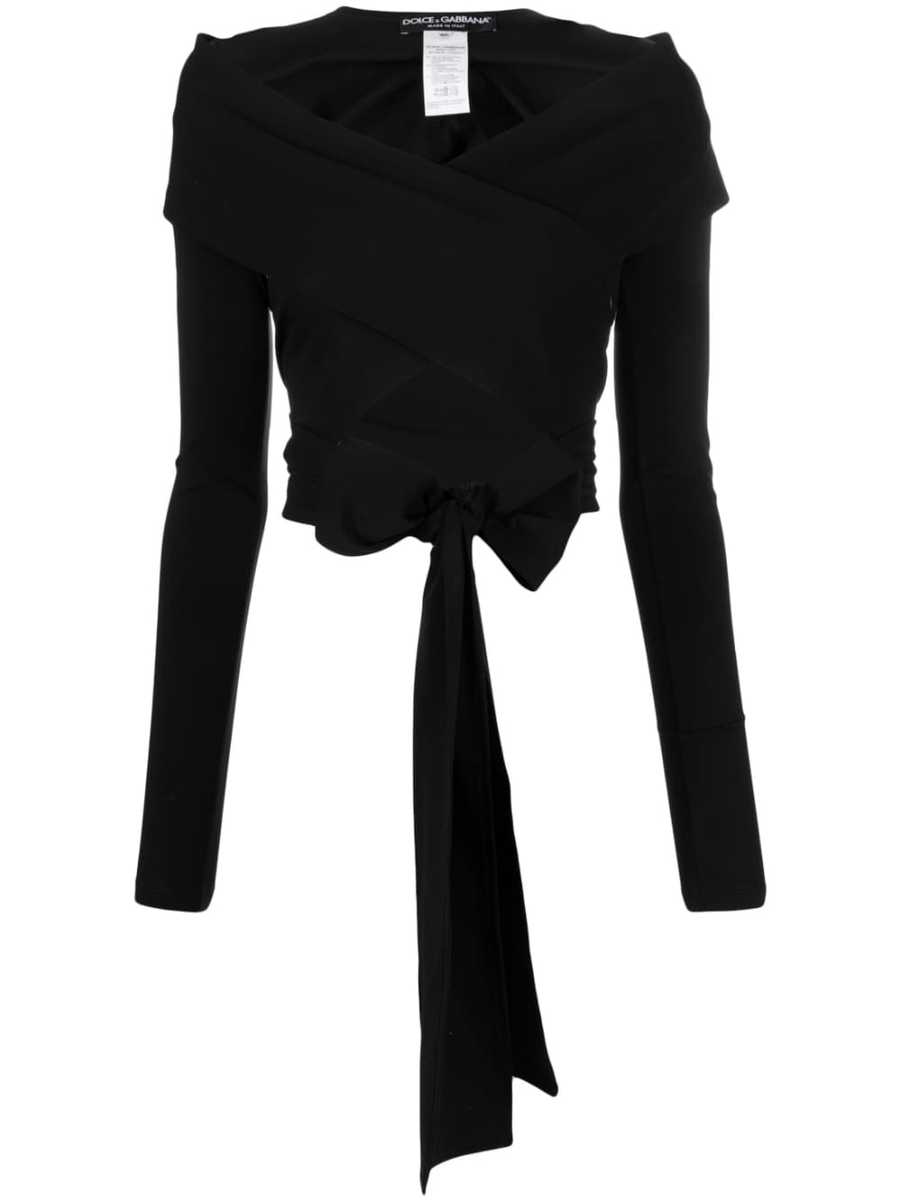 Dolce & Gabbana Top Black Viscose
