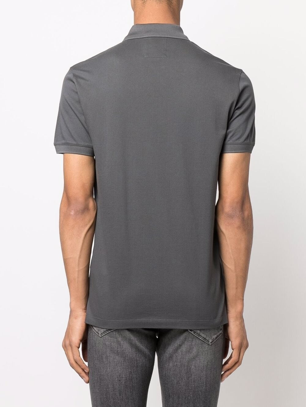 Emporio Armani T-Shirts And Polos Grigio Cotton