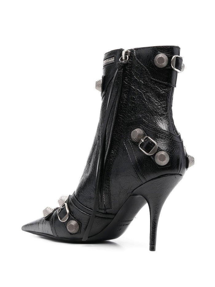 Balenciaga Boots Black Lamb Leather