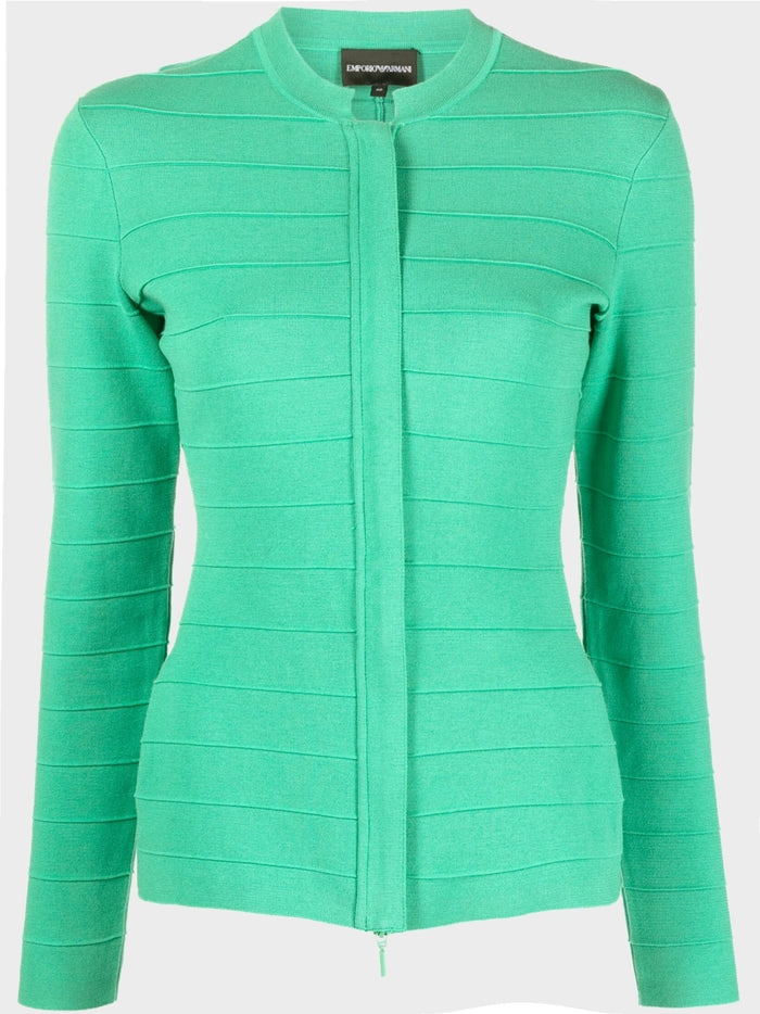 Emporio Armani Jackets Green Cotton