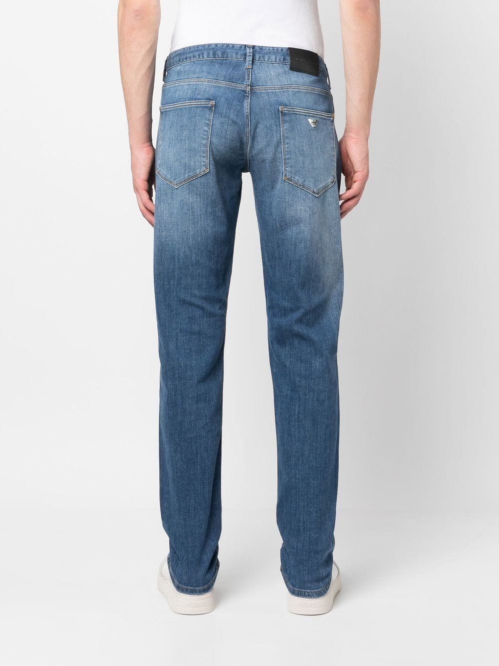Emporio Armani Jeans Azzurro Cotone Elastan