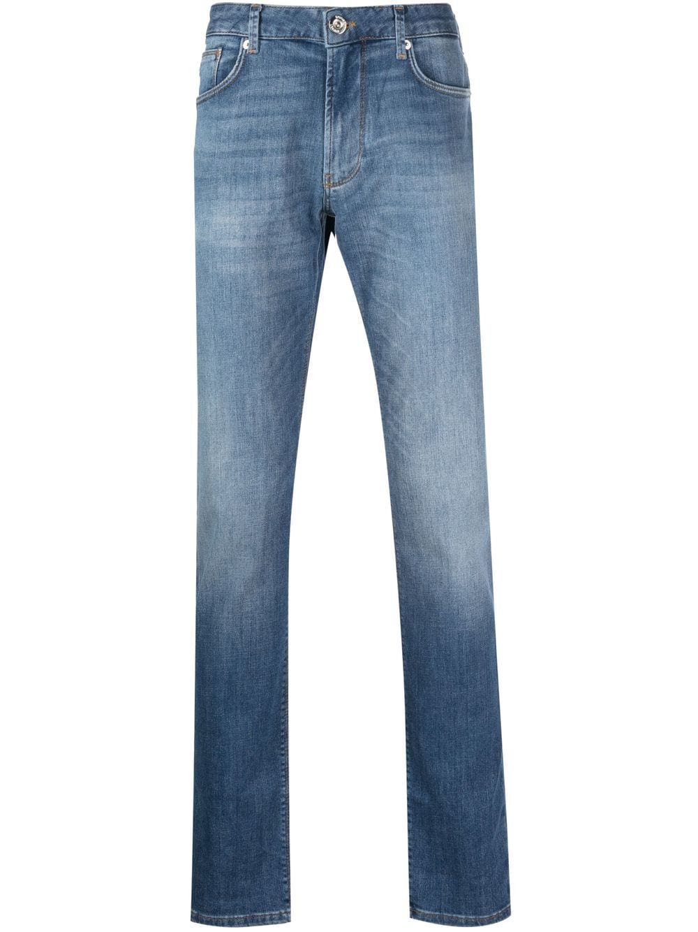 Emporio Armani Jeans Azzurro Cotone Elastan