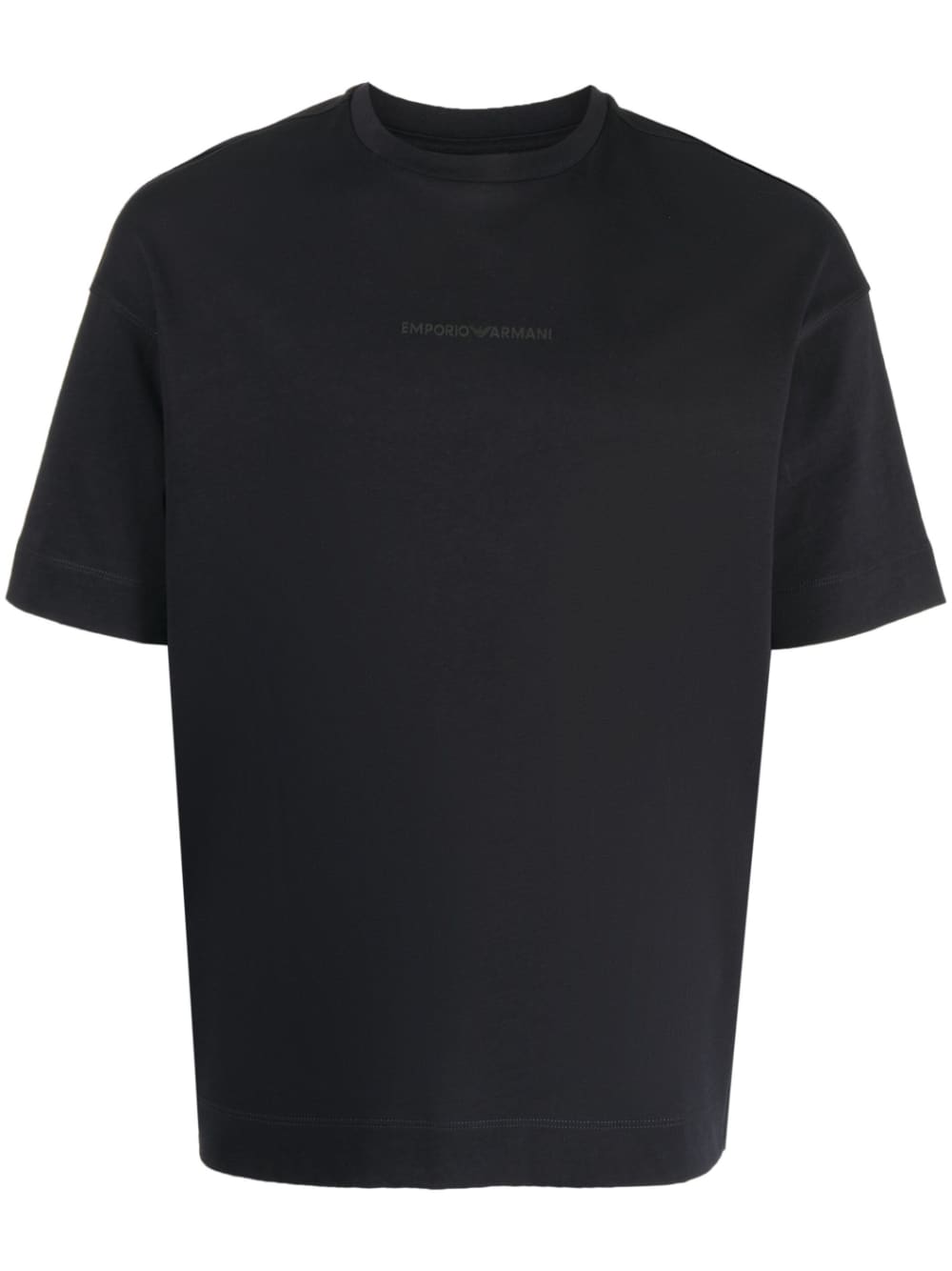 Emporio Armani T-Shirts And Polos Blu Cotton
