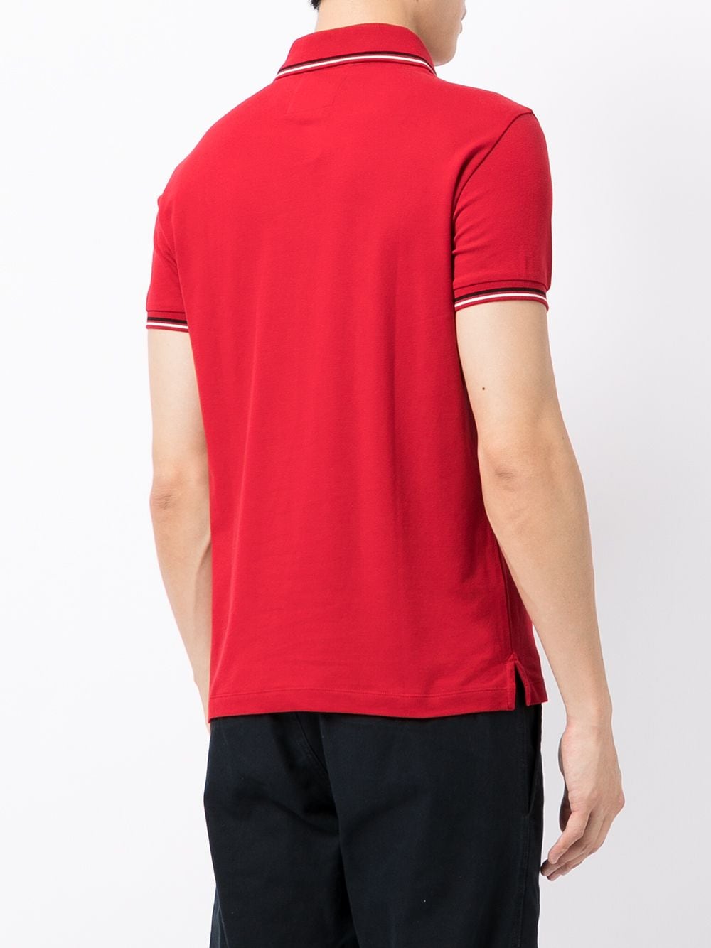 Emporio Armani T-Shirts And Polos Bordeaux Cotton