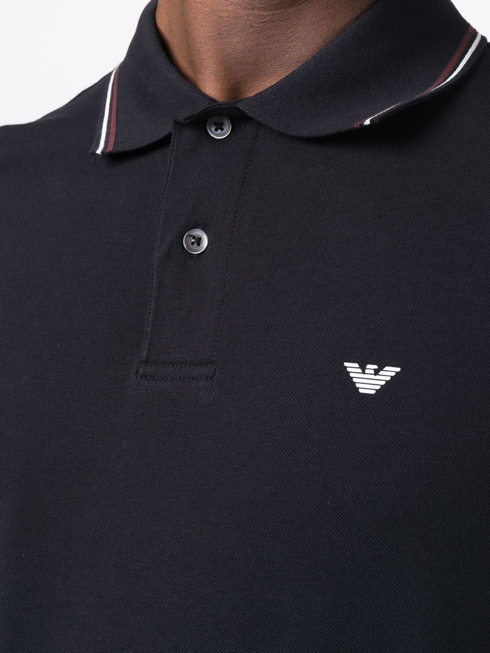 Emporio Armani T-Shirts And Polos Blu Cotton