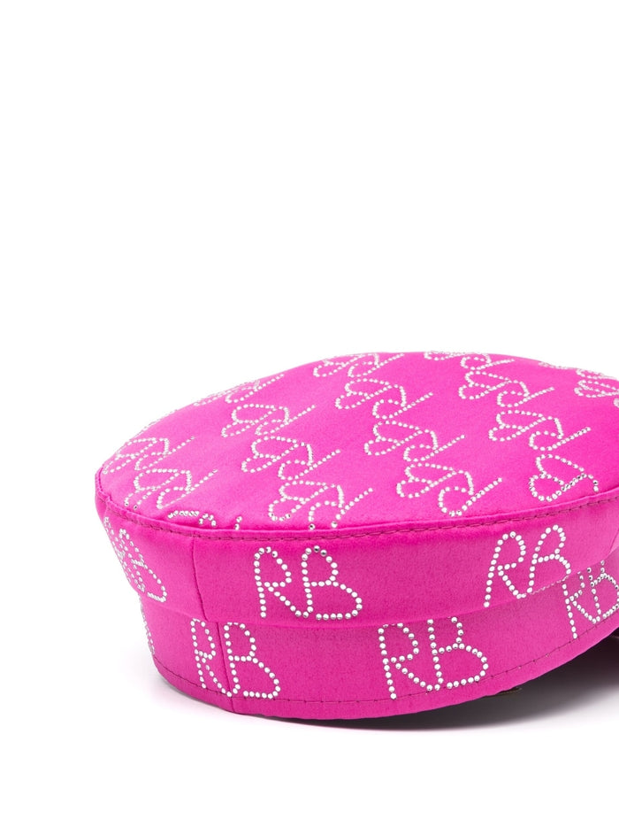 RUSLAN BAGINSKIY Hats Pink Lining: Cotton